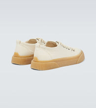 Ami Paris Canvas lace-up sneakers