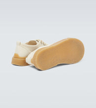 Ami Paris Canvas lace-up sneakers