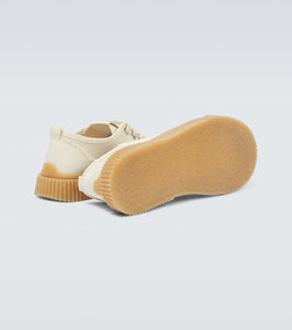 Ami Paris Canvas lace-up sneakers