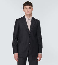 Ami Paris Chalk stripe virgin wool blazer