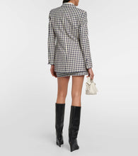 Ami Paris Checked wool and cotton blazer