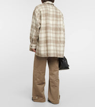 Ami Paris Checked wool overshirt