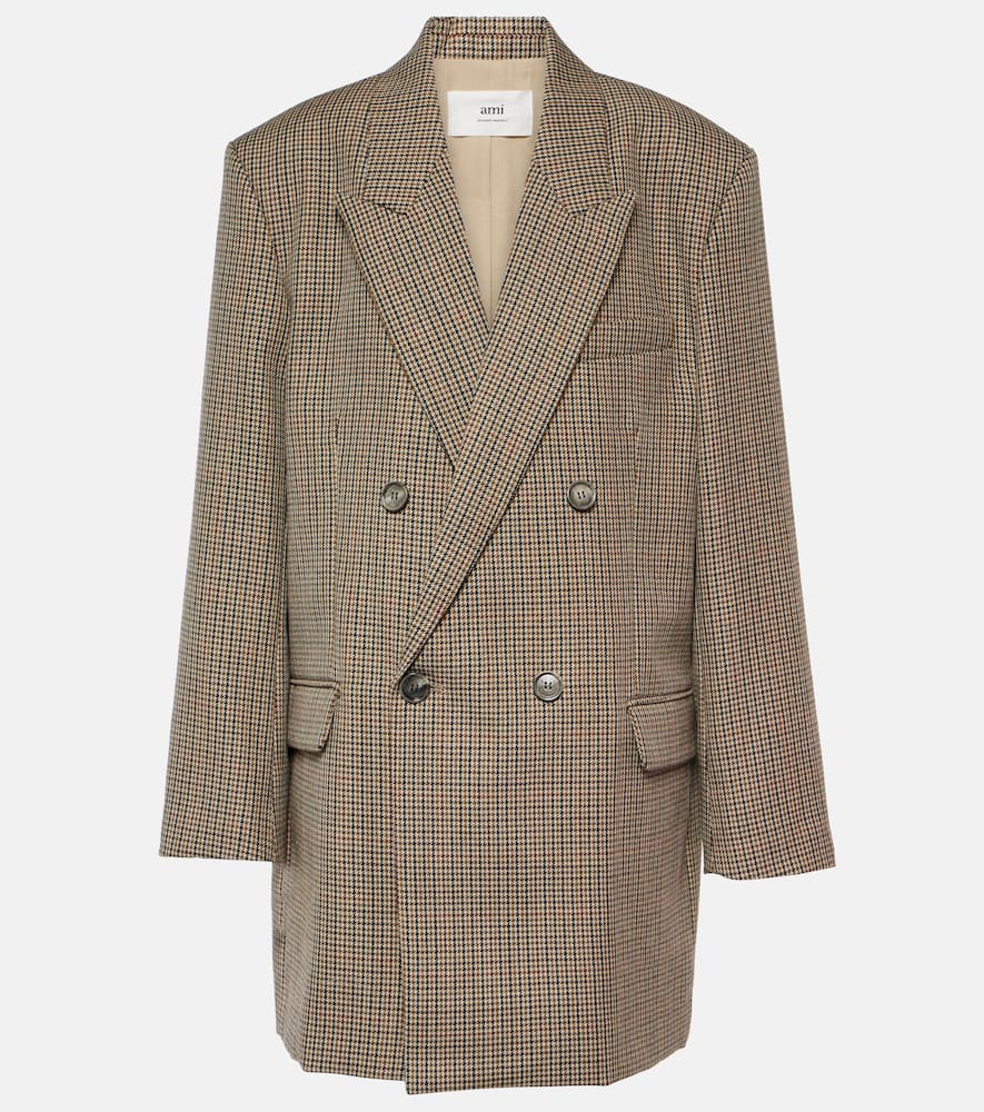 Ami Paris Houndstooth wool blazer