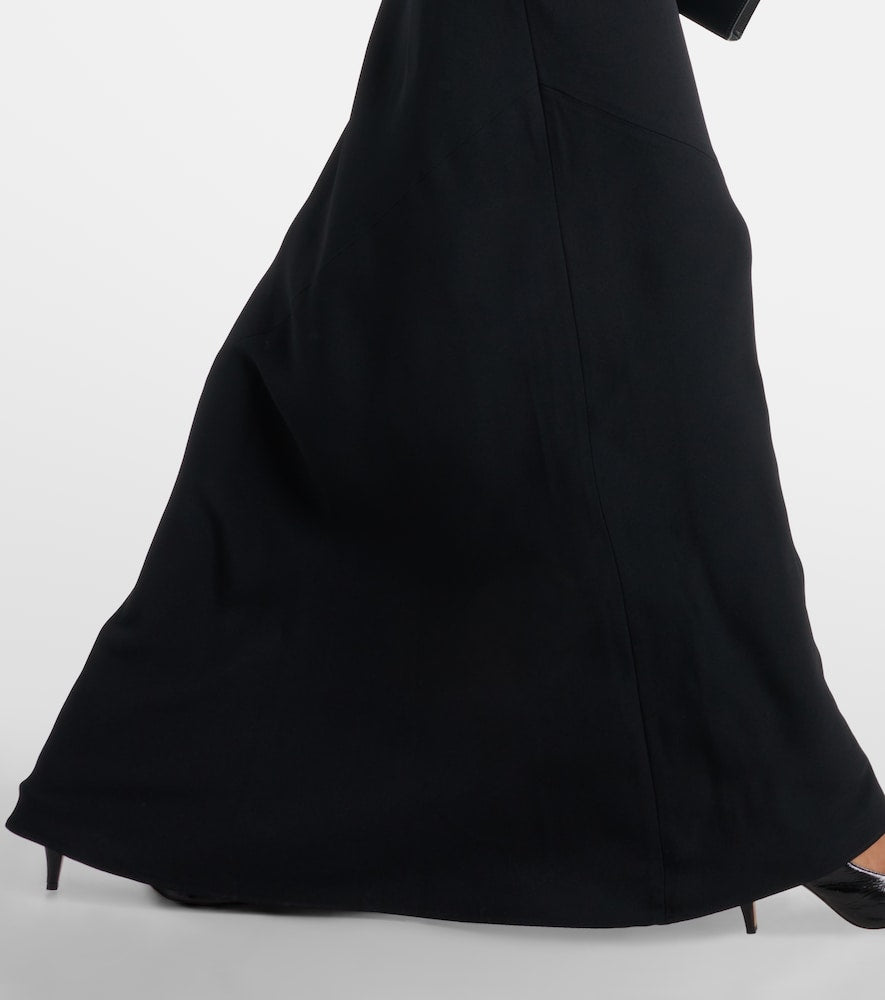 Ami Paris Jersey maxi dress