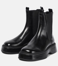 Ami Paris Leather Chelsea boots