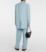 Ami Paris Single-breasted virgin wool blazer