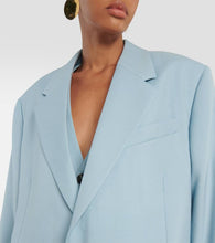 Ami Paris Single-breasted virgin wool blazer