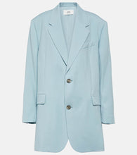 Ami Paris Single-breasted virgin wool blazer
