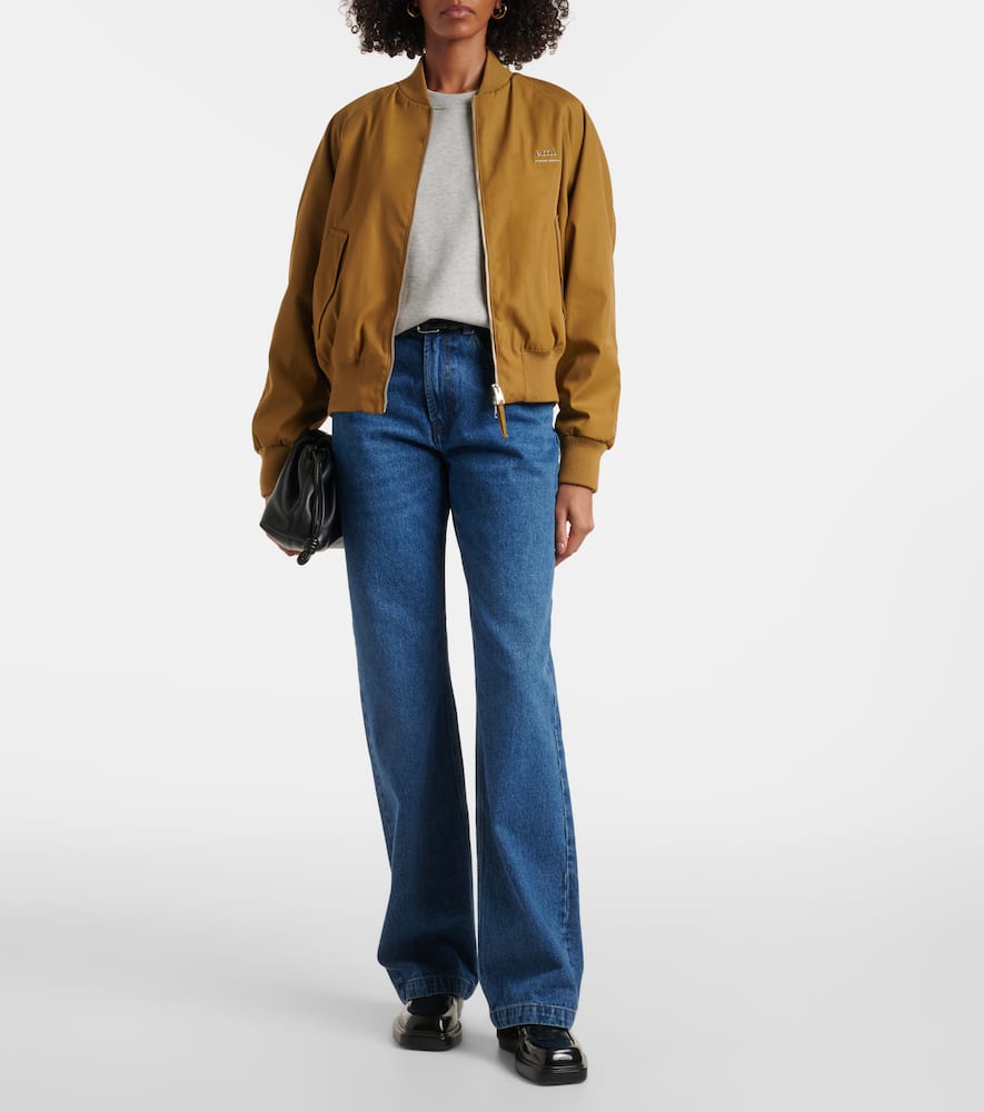Ami Paris Technical twill bomber jacket