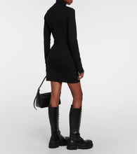 Ami Paris Turtleneck jersey sweater dress