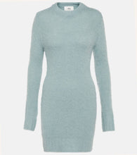Ami Paris Turtleneck wool-blend minidress