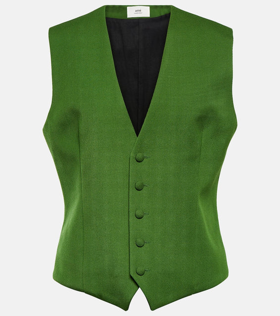 Ami Paris Virgin wool vest