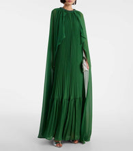 Amina Muaddi Alexa 95 metallic leather mules