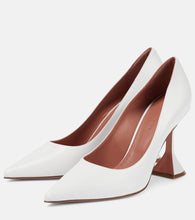 Amina Muaddi Ami leather pumps