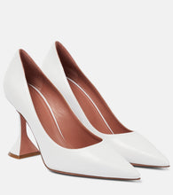Amina Muaddi Ami leather pumps - Amina Muaddi Ami 皮革高跟鞋
