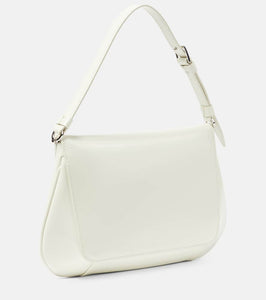 Amina Muaddi Ami leather shoulder bag