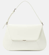 Amina Muaddi Ami leather shoulder bag