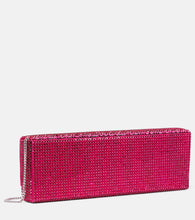 Amina Muaddi Amini Paloma embellished clutch