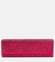 Amina Muaddi Amini Paloma embellished clutch