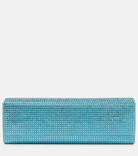 Amina Muaddi Amini Paloma embellished clutch