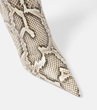 Amina Muaddi Barbara 105 leather knee-high boots