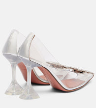 Amina Muaddi Begum embellished PVC pumps