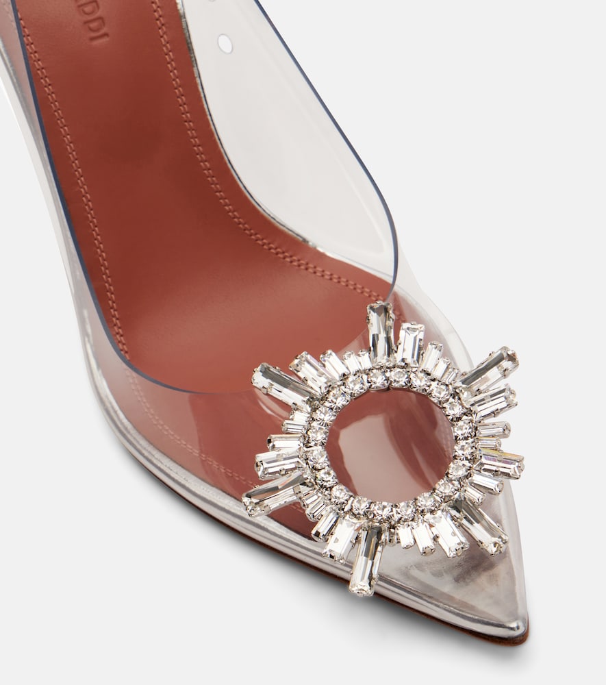 Amina Muaddi Begum embellished PVC pumps