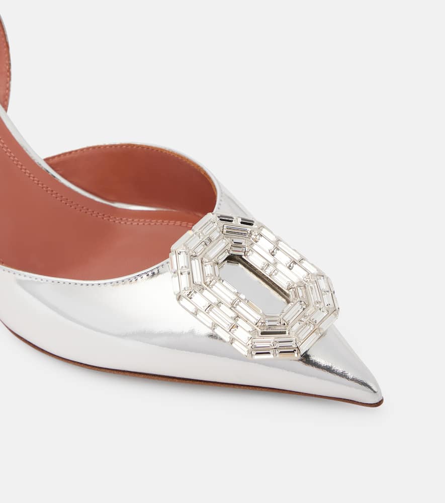 Amina Muaddi Camelia 60 slingback pumps