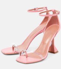 Amina Muaddi Daisy embellished leather sandals