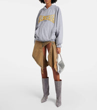 Amina Muaddi Fiona 60 suede boots