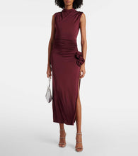 Amina Muaddi Gilda embellished PVC sandals