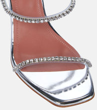 Amina Muaddi Gilda embellished PVC sandals