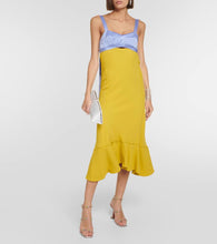 Amina Muaddi Gilda embellished leather sandals