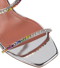 Amina Muaddi Gilda embellished leather sandals