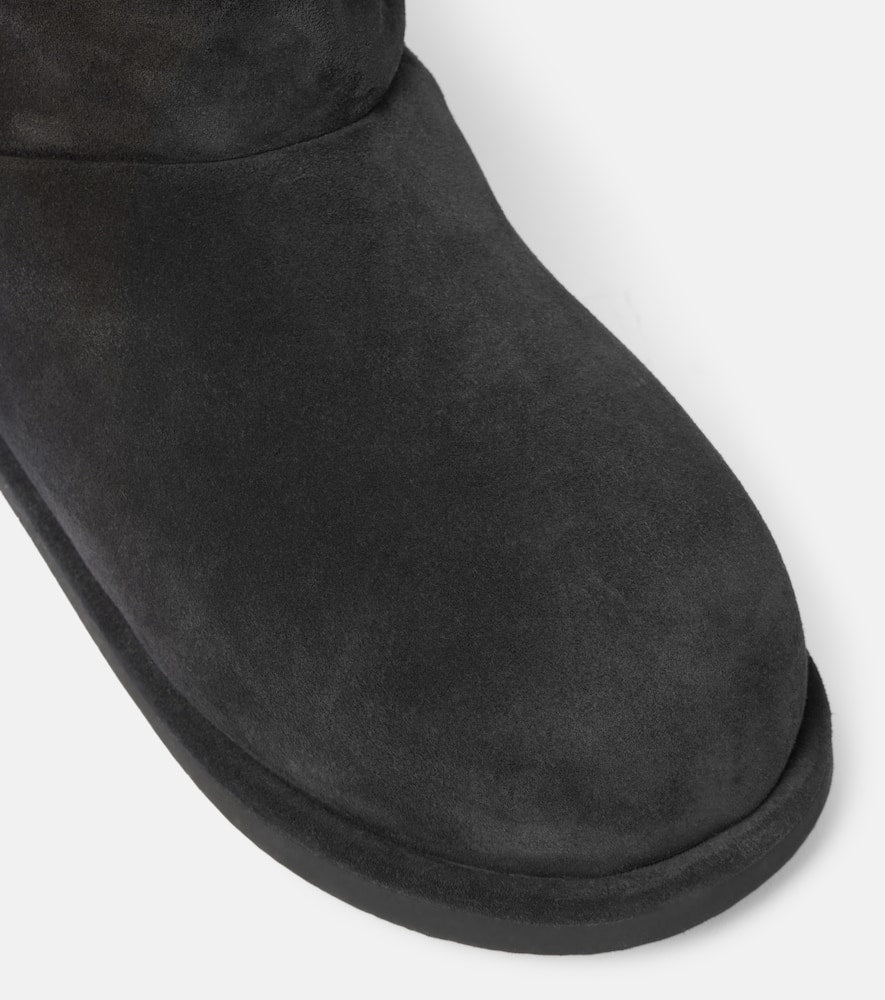 Amina Muaddi Heidi 15 leather over-the-knee-boots