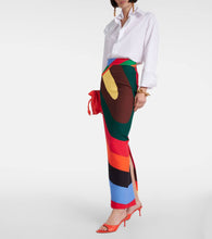 Amina Muaddi Jeanne 60 leather mules