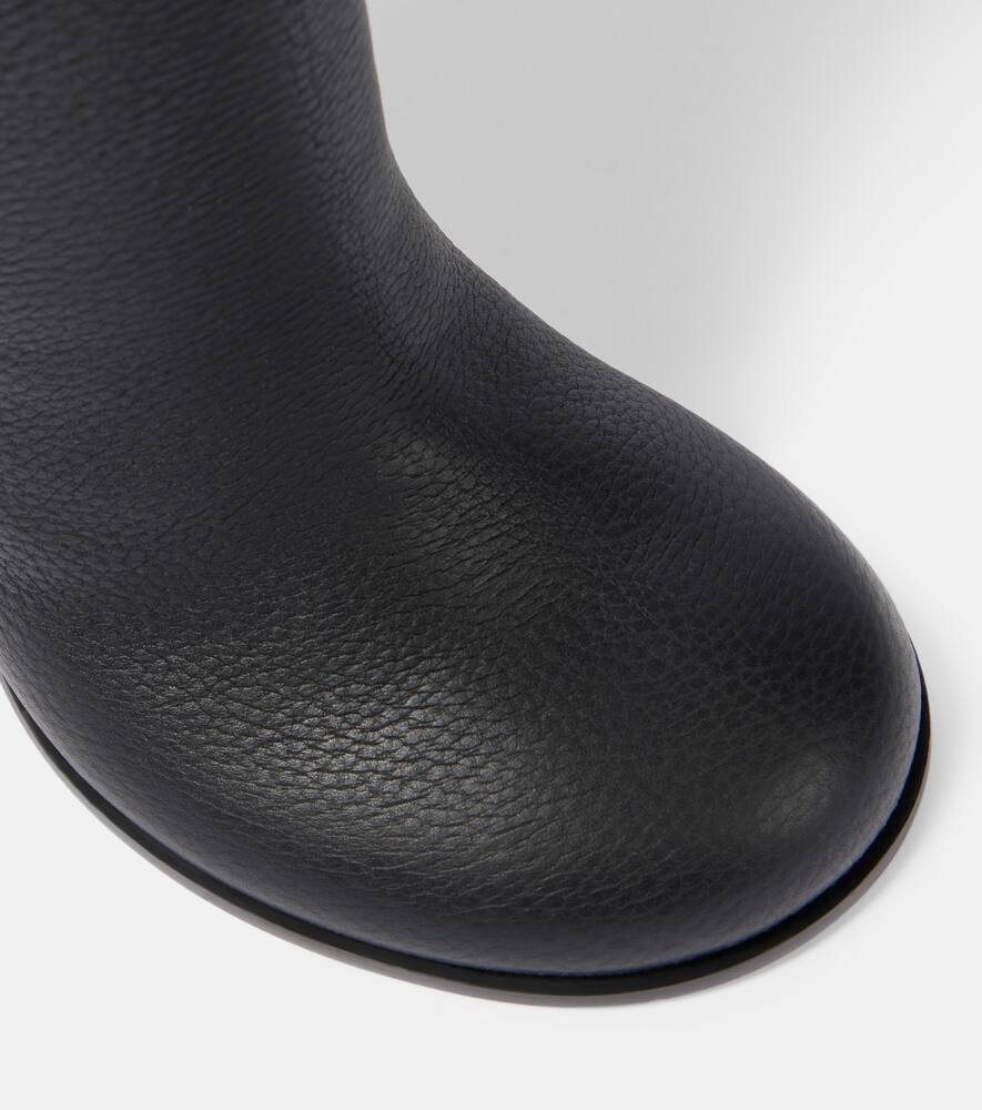 Amina Muaddi Liya 95 leather knee-high boots