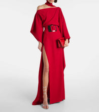 Amina Muaddi Lori 95 metallic leather sandals