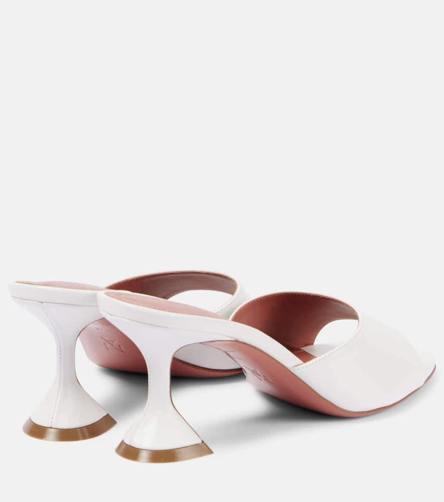 Amina Muaddi Lupita 70 leather mules