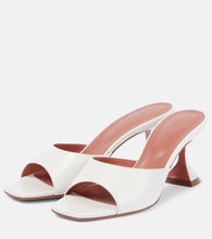 Amina Muaddi Lupita 70 leather mules