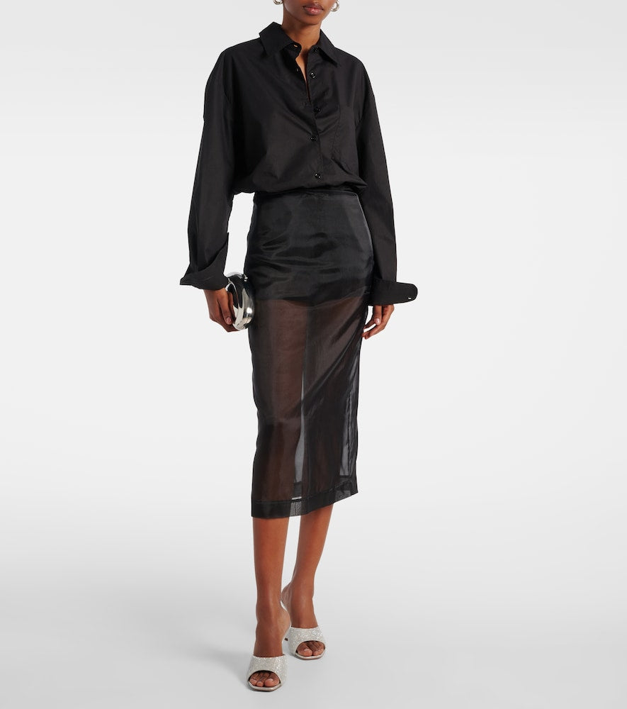Amina Muaddi Lupita 95 embellished leather mules