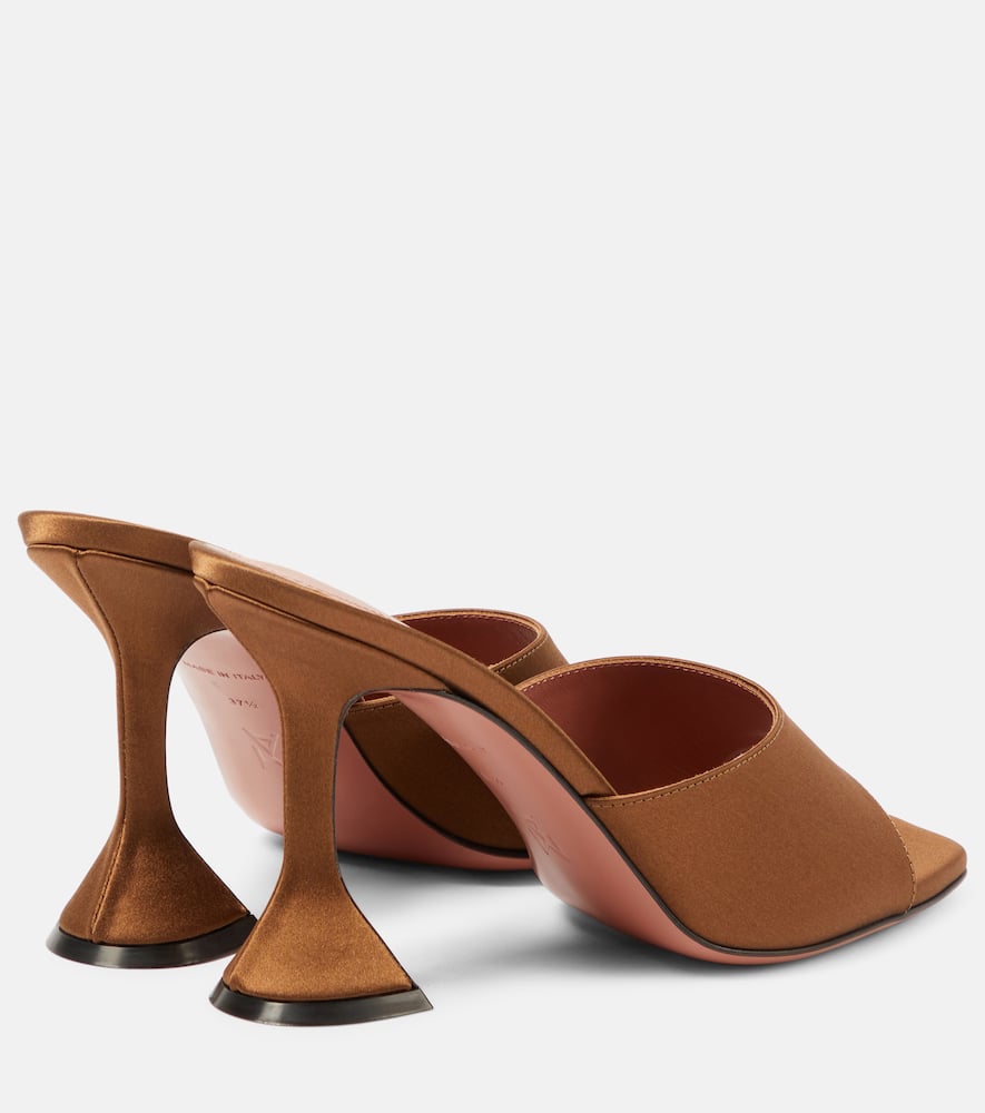 Amina Muaddi Lupita 95 satin mules