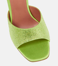Amina Muaddi Lupita embellished wedge sandals