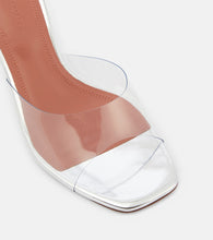 Amina Muaddi Lupita leather mules