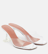 Amina Muaddi Lupita leather mules - Amina Muaddi Lupita 皮革穆勒鞋
