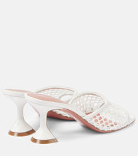 Amina Muaddi Lupita raffia mules