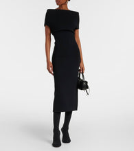 Amina Muaddi Veneda 95 knee-high sock boots