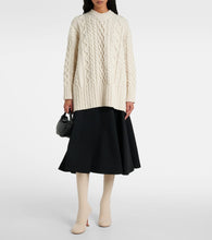 Amina Muaddi Veneda 95 knee-high sock boots