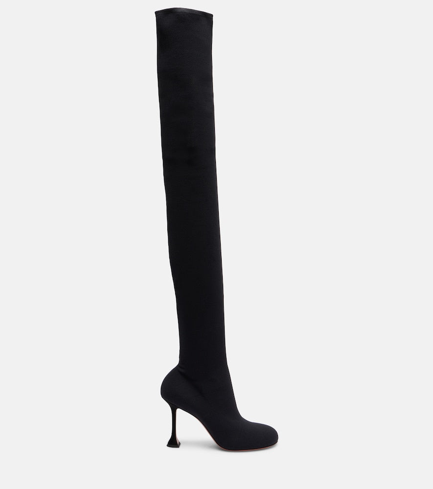Amina Muaddi Veneda 95 over-the-knee boots