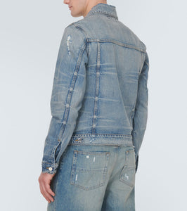 Amiri Distressed denim jacket